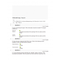 NURS 6501N Week 10 Quiz 2 - Patho (40/40 Points)