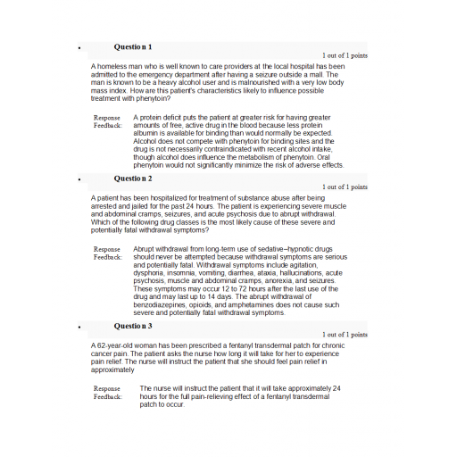 NURS 6521N Week 5 Quiz 2 - Question and Answers