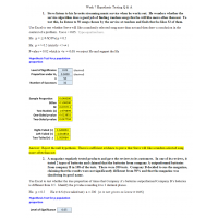 MATH 225N Week 7 Hypothesis Testing Questions and Answers