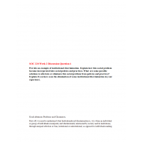 SOC 220 Week 2 Discussion Question 1 SOC 220 Week 2 Discussion Question 1