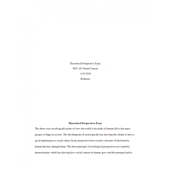 Symbolic interactionism picture