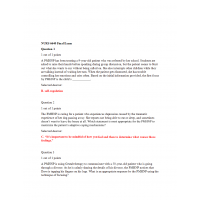 NURS 6640 Final Exam 1 with Answers (73/75 Points) NURS 6640 Final Exam 1 with Answers (73/75 Points)