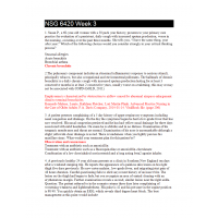 NSG 6420 Week 3 Quiz 2 NSG 6420 Week 3 Quiz 2