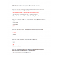 NURS 6551 Midterm Exam 4 - Question and Answers