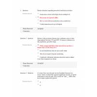 NSG 6005 Week 2 Knowledge Check NSG 6005 Week 2 Knowledge Check