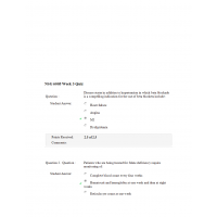 NSG 6005 Week 3 Knowledge Check Quiz 1 NSG 6005 Week 3 Knowledge Check Quiz 1