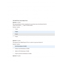NSG 6430 Week 1 KC NSG 6430 Week 1 KC