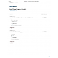 PSYC 300 Week 7 Quiz PSYC 300 Week 7 Quiz