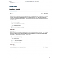 PSYC 300 Week 8 Final Exam 1 - APUS PSYC 300 Week 8 Final Exam 1 - APUS