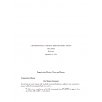 HCA 610 Week 8 CLC Assignment, Balanced Scorecard Elements HCA 610 Week 8 CLC Assignment, Balanced Scorecard Elements