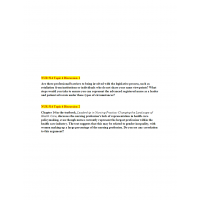 NUR 514 Week 4 Discussion 1 and 2 with Answers NUR 514 Week 4 Discussion 1 and 2 with Answers
