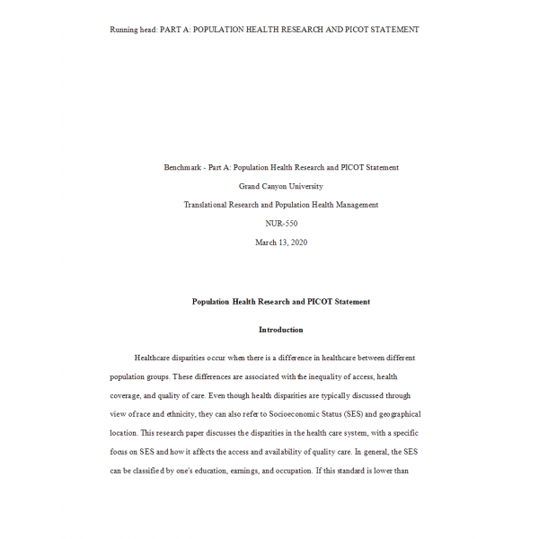 Benchmark standards image