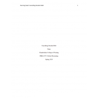 PHIL 347N Week 7 Course Project, Argumentative Paper - Cancelling Student Debt PHIL 347N Week 7 Course Project, Argumentative Paper - Cancelling Student Debt