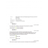 NURS 6501N Week 2 Quiz 1 (40 out of 40)