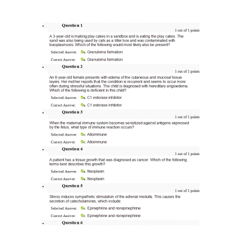 NURS 6501N Week 2 Quiz Set 2 (40 out of 40)
