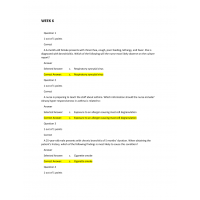 NURS 6501N Week 6 Quiz - ADVANCED PATHOLOGY
