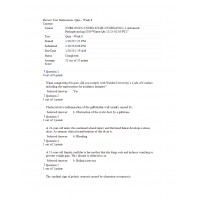 NURS 6501N Week 8 Quiz - NURS 6501D-NURS 6501C (32 out of 35)