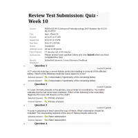 NURS 6501N Week 10 Quiz 3 (40 out of 40)