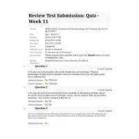 NURS 6501N Week 11 Quiz 4 (40 out of 40)
