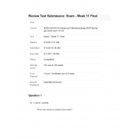 NURS 6501N Final Exam 3 (100 out of 100)