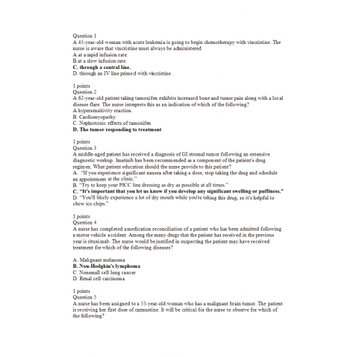 NURS 6521N Week 9 Quiz 3