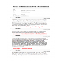 NURS 6640 Midterm Exam 5 - Question and Answers (75 out of 75)