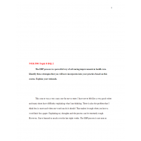 NUR 590 Week 8 Discussion Question 2 NUR 590 Week 8 Discussion Question 2