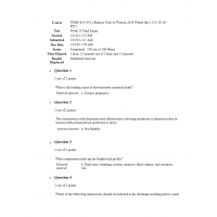 NURS 6551N Final Exam (100 out of 100)