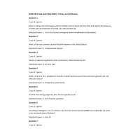 NURS 6551 Final Exam (100 out of 100)