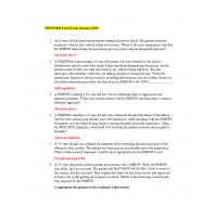 NRNP 6640 Final Exam 1 Question and Answers NRNP 6640 Final Exam 1 Question and Answers