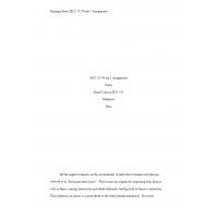 HLT 555 Week 1 Assignment, Environmental Health from a Historical Perspective Paper 2 HLT 555 Week 1 Assignment, Environmental Health from a Historical Perspective Paper 2