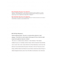 HLT 555 Week 5 Discussion 1 and 2 HLT 555 Week 5 Discussion 1 and 2