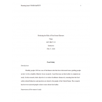 HLT 555 Week 7 Assignment, Reducing the Risk of Foodborne illnesses HLT 555 Week 7 Assignment, Reducing the Risk of Foodborne illnesses