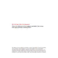 HLT 305 Topic 2 Discussion Question 2 (Two Responses) HLT 305 Topic 2 Discussion Question 2 (Two Responses)