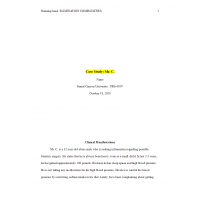 NRS 410V Week 3 Assignment, Case Study - Mr NRS 410V Week 3 Assignment, Case Study - Mr