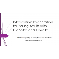 NRS 410V Week 5 Assignment, Evidence-Based Practice Project-Intervention Presentation on Diabetes NRS 410V Week 5 Assignment, Evidence-Based Practice Project-Intervention Presentation on Diabetes