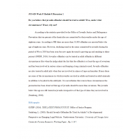 JUS 620 Week 8 DQ 1 and 2 with Answers JUS 620 Week 8 DQ 1 and 2 with Answers