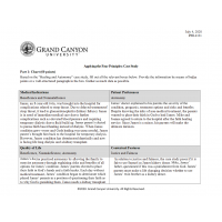 PHI 413V Topic 3 Assignment, Applying the Four Principles Case Study 1 PHI 413V Topic 3 Assignment, Applying the Four Principles Case Study 1