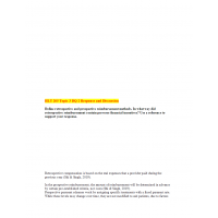 HLT 205 Week 3 DQ 2 Response and Discussion HLT 205 Week 3 DQ 2 Response and Discussion