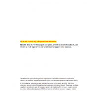 HLT 205 Week 5 DQ 1 Response and Discussion HLT 205 Week 5 DQ 1 Response and Discussion