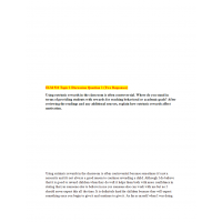 ELM 510 Week 1 Discussion Question 1 ELM 510 Week 1 Discussion Question 1
