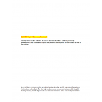 ELM 510 Week 6 Discussion Question 1 ELM 510 Week 6 Discussion Question 1