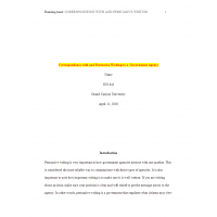 JUS 641 Topic 5 Assignment, Correspondence with and Persuasive Writing to a Government Agency JUS 641 Topic 5 Assignment, Correspondence with and Persuasive Writing to a Government Agency