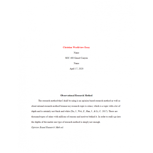 How my beliefs about origins impact my worldview picture