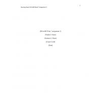 HCA 699 Week 7 Assignment 2, Evidence- Based Practice Proposal Final paper