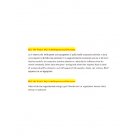 HLT 605 Week 6 Discussion 1 and 2 HLT 605 Week 6 Discussion 1 and 2