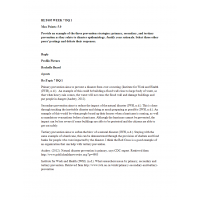 HLT 605 Week 7 Discussion 1and 2 HLT 605 Week 7 Discussion 1and 2