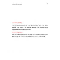 JUS 635 Topic 8 Week 8 Discussions 1 and 2