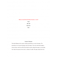 SOC 445 Week 2 Assignment, Ethics in Social Work Worksheet