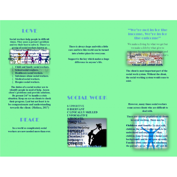 SOC 445 Week 3 Assignment 2, Client Role Job Aid